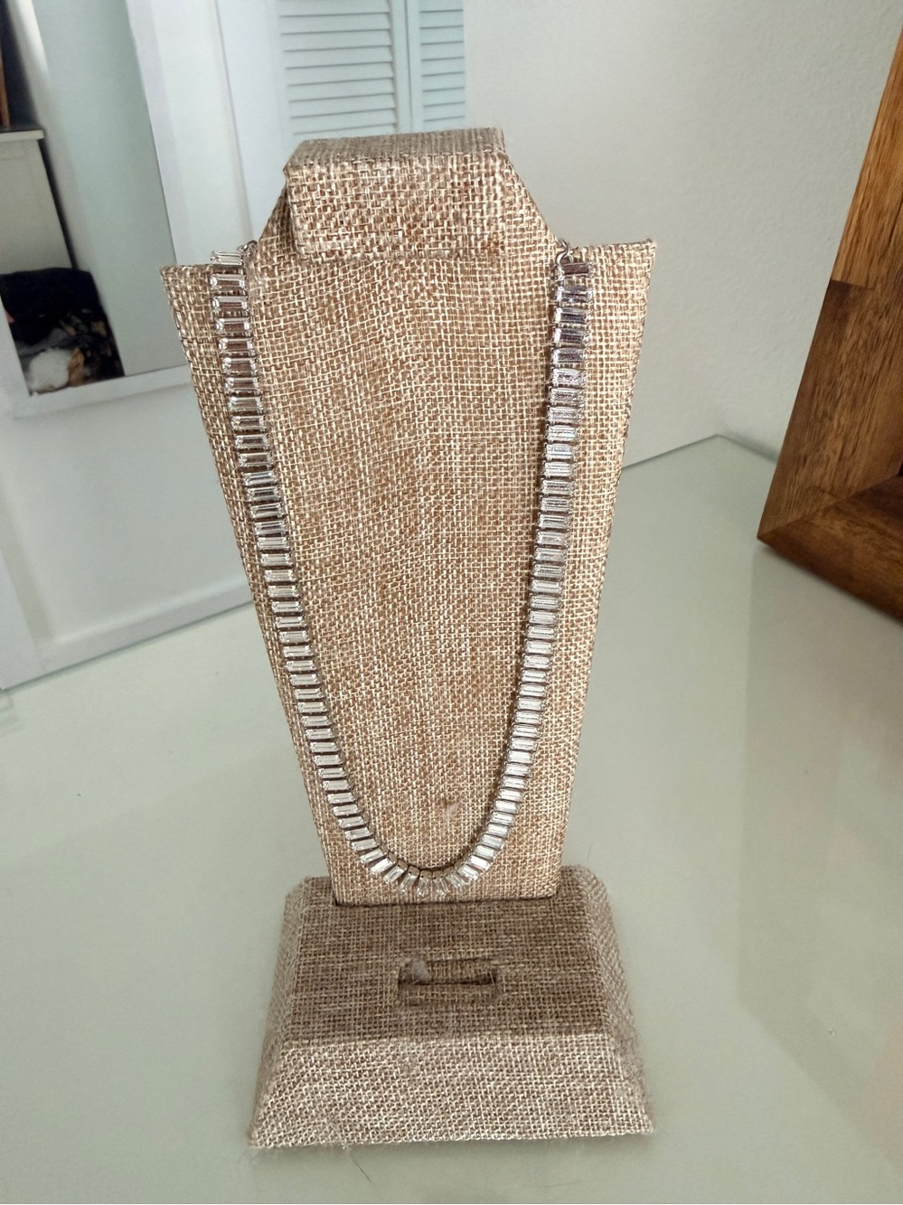 Touchstone crystal necklace